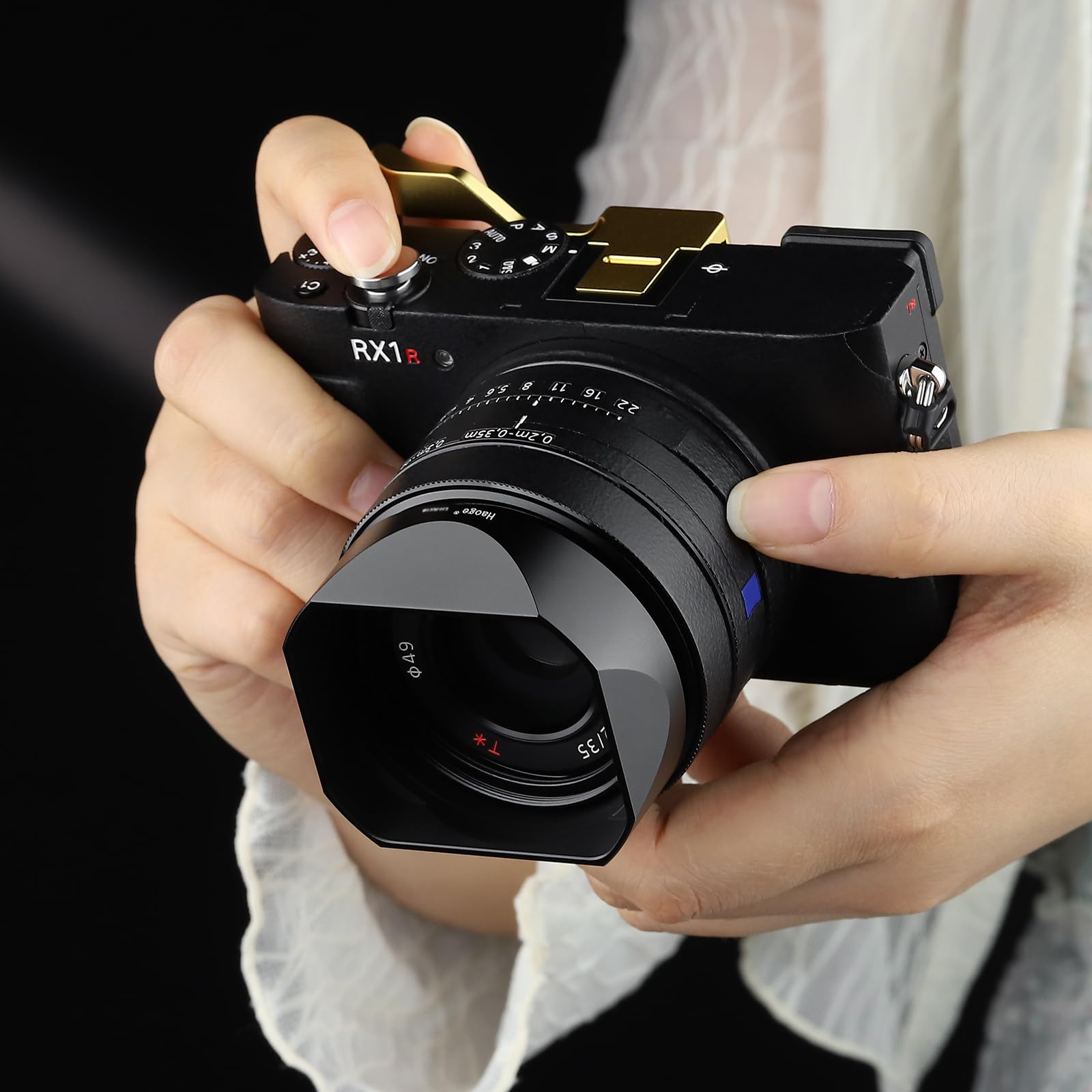 Haoge Metal Lens Hood for Sony G Lenses